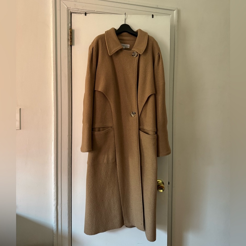 Apiece Apart Wool Trench Coat